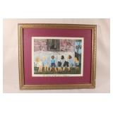 Framed Print - The Contest at the Girls Club
