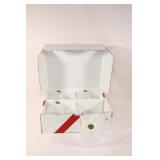 Set of 4 - Paul Sebastian - France Crystal Mugs