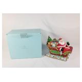 Partylite Santa's Sleigh Ride Tea Light House