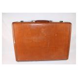 Vintage Samsonite Brown Hard Small Suitcase
