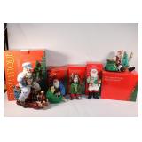 Lot of Clothtiques Santa /Christmas Decor