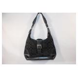 Black Coach Shoulder Purse