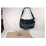 Brahmin Black Leather Purse with Dust Bag