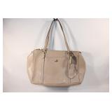 Light Tan Coach Shoulder Purse
