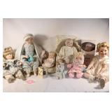 Lot of Dolls - Shirley Temple, Precious Moments et