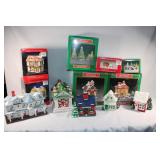 Lot of Christmas Houses - Texaco etc.