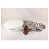 Disney Cake Stand, Metal Shell Bowl, etc.
