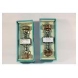 Pair of Glass Door Knobs - New - Maison Blue