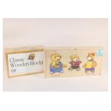 Melissa & Doug Puzzle, New Wooden Blocks Set