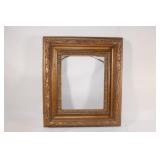 Vintage Wood Carved Picture Frame