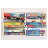 Lot of Disney VHS Tapes - Peter Pan, Old Yeller et