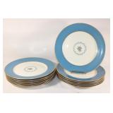 Vintage Lenox Washington Turquoise Plates