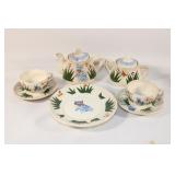 Antique Japan Childs Tea Set