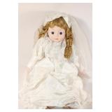 Vintage Porcelain First Communion Doll