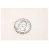 1962-D US Washington Silver Quarter