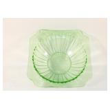 Uranium Jeanette Green Adam 9' Vegetable Bowl