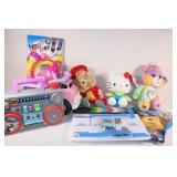 Lot of Toys - Hello Kitty, Care Bear, Hopper etc.