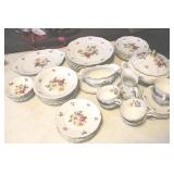 Mitterteich Bavaria Meissen Floral Dish Set