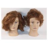 Pair of Mannequin Heads