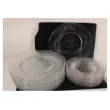 Heisey Glass Chateau Glass Plates