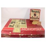 Vintage Monopoly Games / Canasta Set