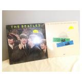 Vtg Sealed Beatles Vinyl Records Hollywood Bowl Et