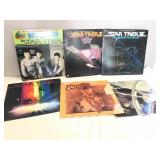 Vtg Sci Fi Vinyl Movie Soundtracks Star Trek Etc