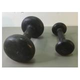 5lbs & 2 1/2 Lbs Steel Weights