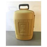 Vtg Mustard Yellow Coleman Lantern Carry Case