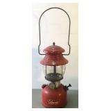 Vintage Rare Red Coleman 200a Camping Lantern