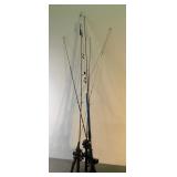 Lot Of  5 Assorted Fishing Poles