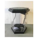 3 Gallon Plastic Octagon FIsh Tank W/LIght & Pump