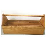 Vtg Handmade Wood Carpenters Tool Box