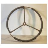 VIntage Early Tractor Steering Wheel