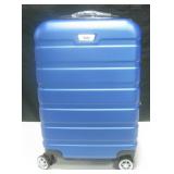 21"x14"x9" Blue Tone Sky City Rolling Suitcase