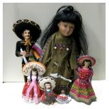 Lot of Various NA / Mexican Toy Figurines