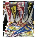 Lot of Various Vintage Tourists Pennants