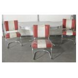 VNTG Daystrom Furniture Enable Table & 3 Chairs