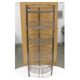 5 Tier Frito Lay Metal Round Display Shelf / Rack