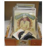 Lot of Various Vintage Vinyl Music Records