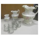 VNTG Melton China & Festive Christmas Glasses