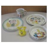 VNTG Gorham Sesame St. Plates, Mug & More