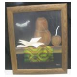 23"x19" Hornung Signed NA Still Life Art