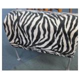 Zebra Pattern Bench
