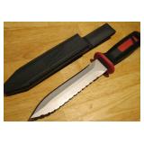 11" Milwaukee Knife With Sheath