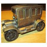 5" Brass Car Bank