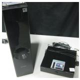 Sharp Black Tone Amplifier & Subwoofer System
