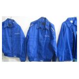 3 Vintage Blue Tone Wind Breaker Jackets S/M/XL
