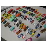 Various Vintage Toy Cars of Different Brands
