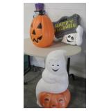 Decorative VNTG Halloween Lawn Display Figurines